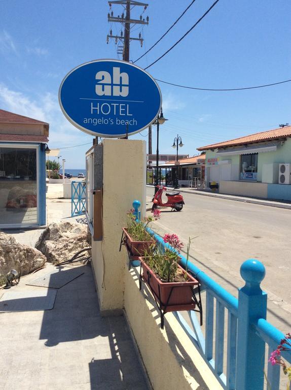 Angelos Beach Hotel Faliraki Bagian luar foto