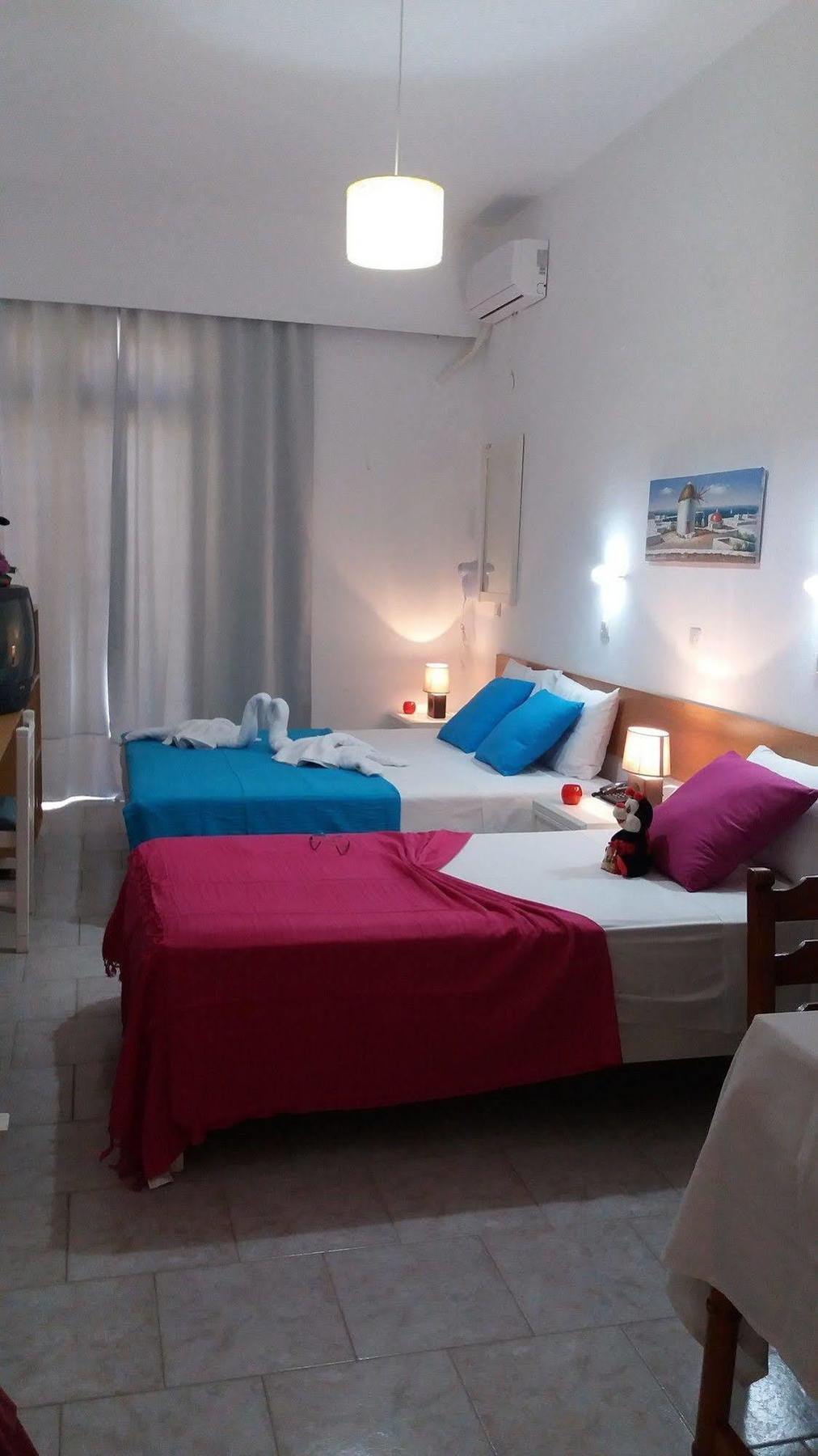 Angelos Beach Hotel Faliraki Bagian luar foto