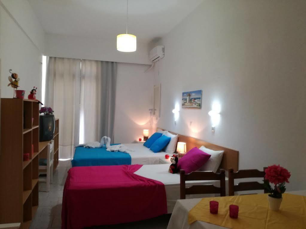 Angelos Beach Hotel Faliraki Bagian luar foto