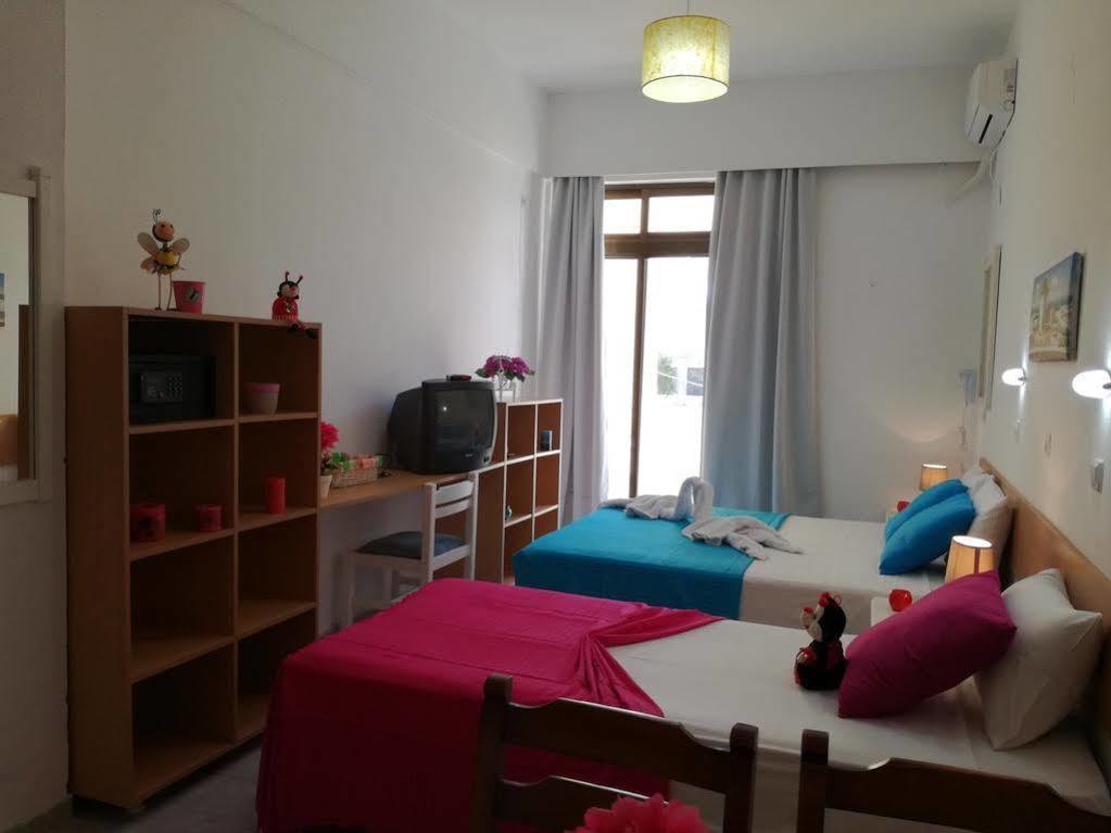 Angelos Beach Hotel Faliraki Bagian luar foto